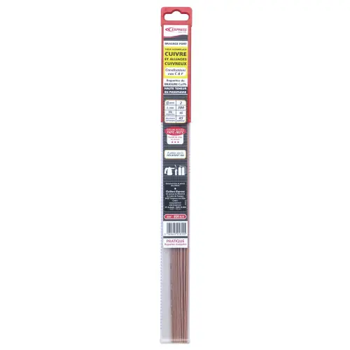 Prix Bas 5 baguettes Cuivre Ph 6% Argent agrée ATG (Gdf) – EXPRESS