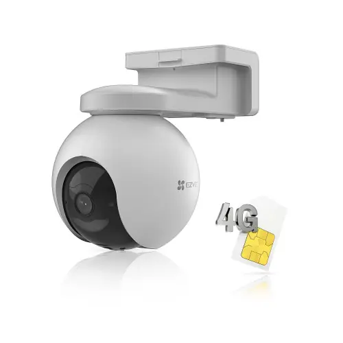 Dernier Modèle Caméra extérieure motorisée sur batterie EB8 4G, EZVIZ – EZVIZ