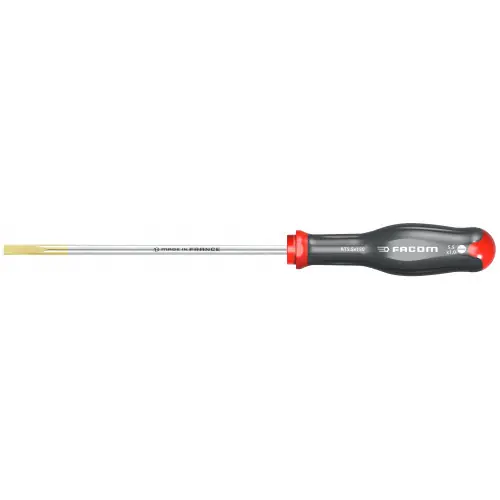 Tournevis électricien plat 5.5, L.150 mm FACOM – FACOM Bon Marché