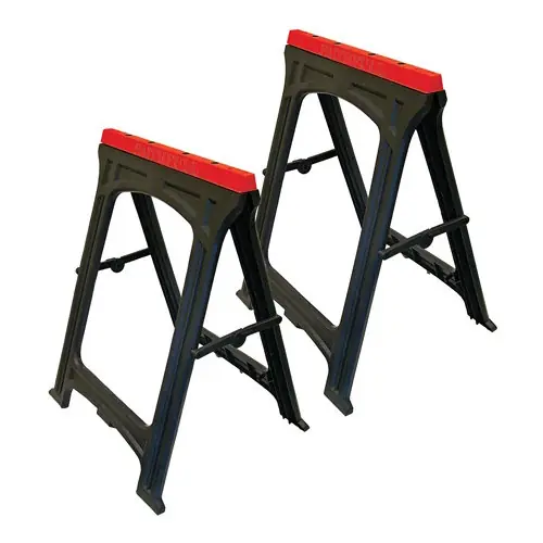 Commander Vite Paire de tréteaux plastiques h82xl57cm - FAITHFULL