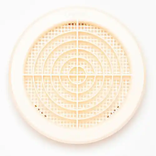 Marque Grilles d‘aeration abs verni, L.14.7 x l.14.7 cm Diam.12.5 cm – FEPRE