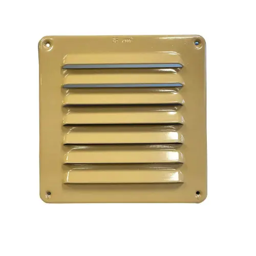 Livraison Express Grilles d‘aeration aluminium vernis, L.15 x l.15 cm – FEPRE