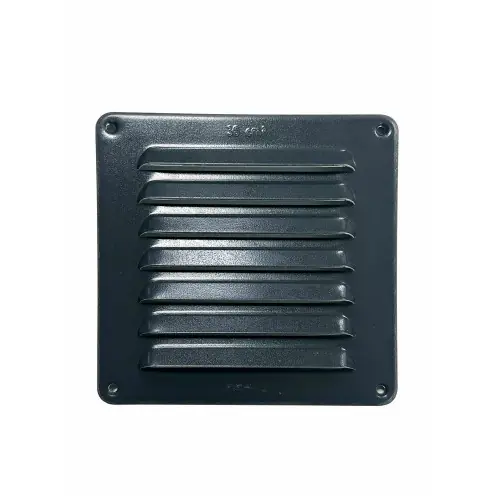 Grilles d‘aeration L.15 x l.15cm EP. 1.5mm strong renforcée anthracite aluminiu – FEPRE Meilleur Choix