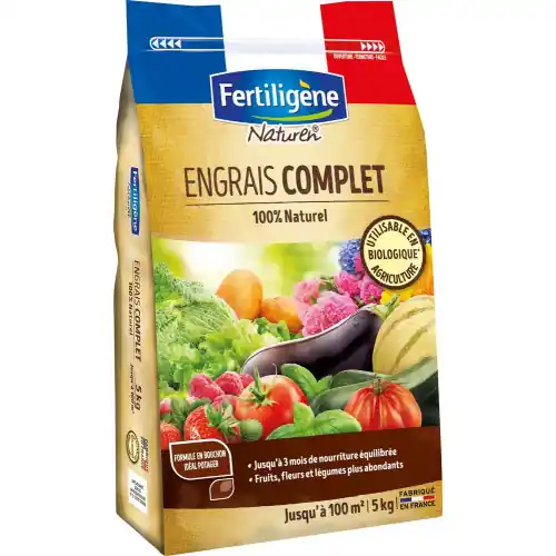 Produit De Marque Engrais potager FERTILIGENE 100 m² – FERTILIGENE