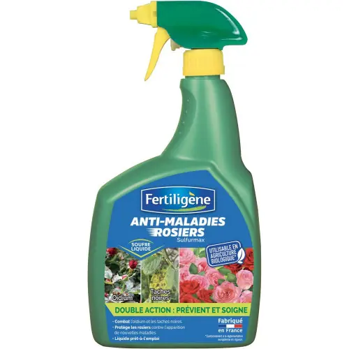 Traitement des maladies rosiers FERTILIGENE , pourarbres et arbustes, 800ml - FERTILIGENE Offre Limitée