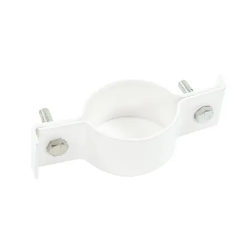 6 colliers de fixation pour Poteau rond BLANC ø 48mm – FILIAC Promotion Saisonnière