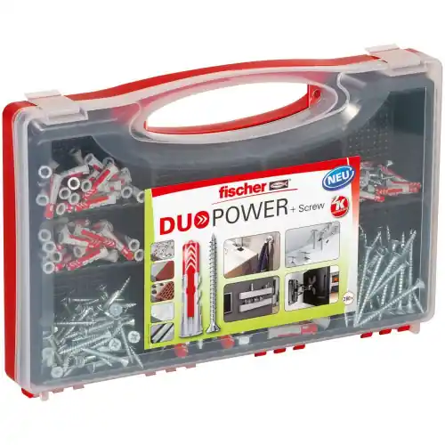 Offre Spéciale Cheville Duopower Avec Vis Valisette Assortiment De 140 Pieces - FISCHER