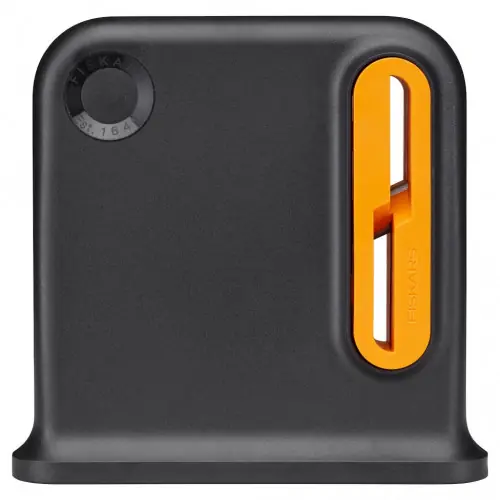 Authentique Aiguiseur de ciseaux – compact ergonomique – affûtage précis et sécurisé – FISKARS
