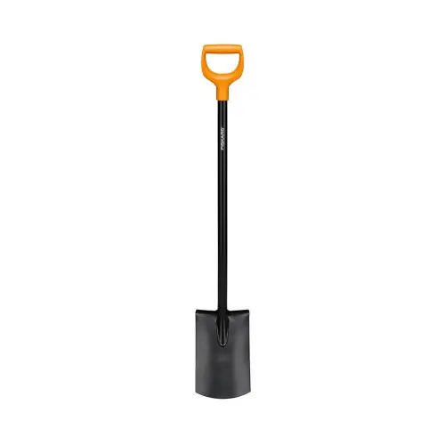 Bêche ronde Solid (manche métallique) - FISKARS Top Vente
