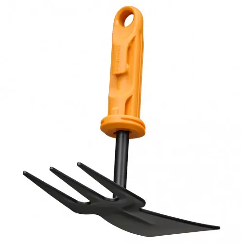 Vente Directe Binette double – OneClick 5 cm – désherber et ameublir les plates-bandes – FISKARS