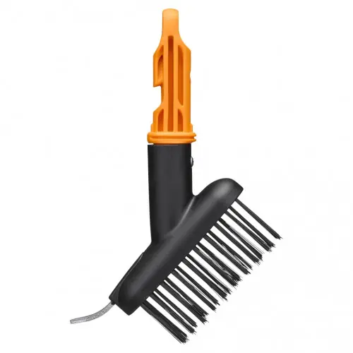 Brosse de nettoyage pour dalles - OneClick 13,3 cm - élimination mousse et mauvaises herbes - FISKARS Solde