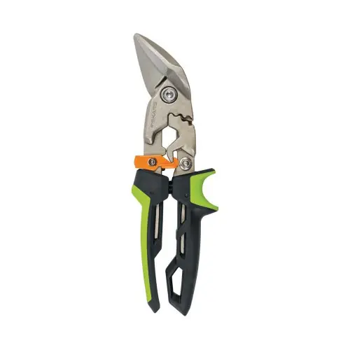 Cisaille PowerGear type « aviation » coupe à droite lame Offset 38,1mm – FISKARS Commander Vite