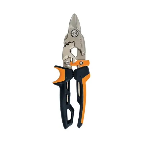 Offre Exclusive Cisaille PowerGear type "aviation" coupe droite lame bulldog 38,1mm - FISKARS