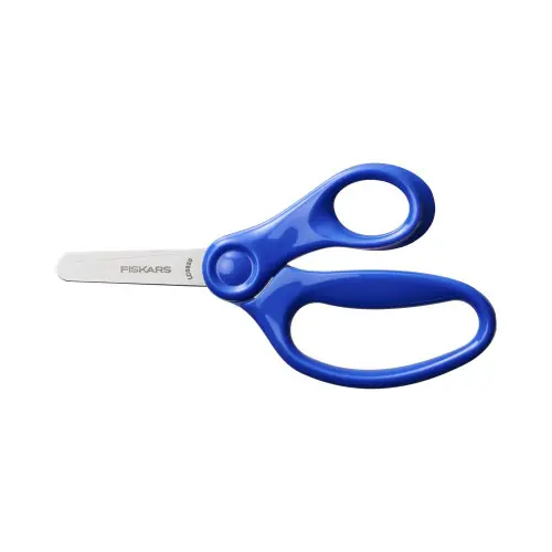 Haute Qualité Ciseaux à bout rond pour enfants à partir de 6 ans - bleu - 13 cm - FISKARS
