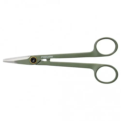 Remise Ciseaux d’entretien pour plantes - avec support 17 cm - coupe plantes et fleurs - FISKARS