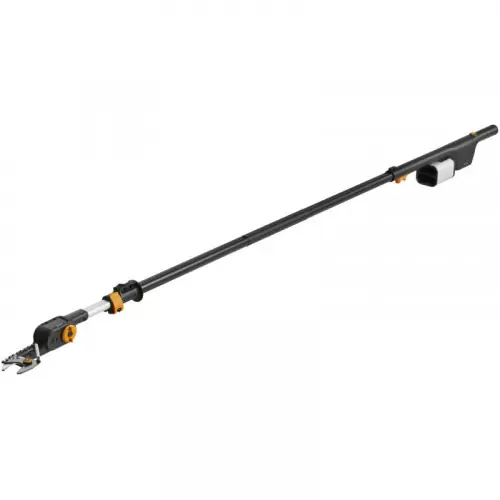 Coupe-branche télescopique (outil seul), à batteries amovibles 12V-4 Ah - portée 6m, diam. de coupe 32mm, tête réglable 230° - FISKARS Marque
