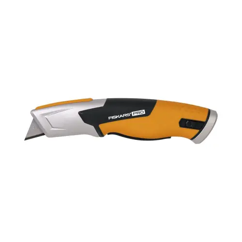 Offre Exclusive Cutter de sécurité Pro à lame retractable automatique CarbonMax™ - FISKARS