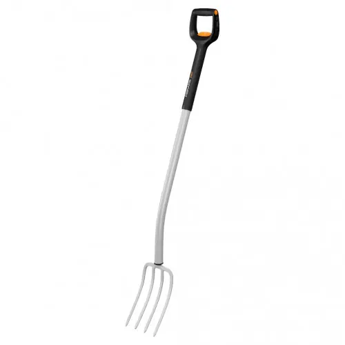 Nouvelle Collection Fourche à bêcher télescopique - Xact - ameublir le sol et déplacer les végétaux - FISKARS