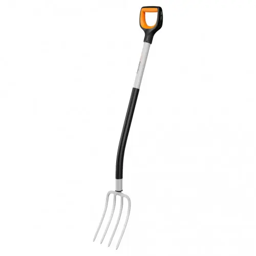 Fourche à bêcher - Xact 18,5 cm - travail des sols durs et denses - FISKARS Produit De Marque