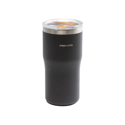 Vente Flash Mug isotherme – On the Go 0,5 L noir – boissons chaudes et froides – FISKARS