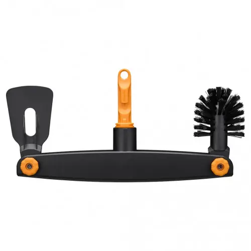 Nouvel Arrivage Nettoyeur de gouttières - OneClick 34,2 cm - grattoir et brosse réglables - FISKARS