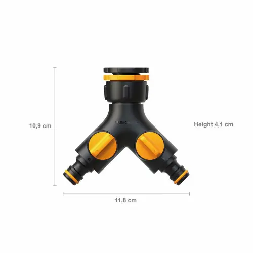 Nez de robinet 2 sorties ON/OFF – FISKARS Petit Prix