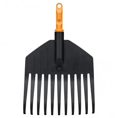 Petit balai à feuilles - OneClick 21,7 cm - nettoyage des zones difficiles d’accès - FISKARS Prix Réduit