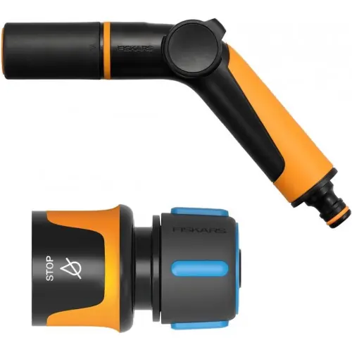 Pistolet d‘arrosage - 2 fonctions avec raccord STOP - set d’arrosage SoftGrip - FISKARS Paiement Sécurisé