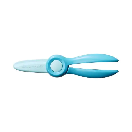 Prix Choc Premiers ciseaux pour enfants à partir de 2 ans - lames en plastique - bleu - FISKARS