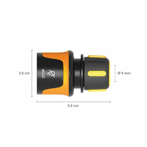 Nouveauté Raccord de tuyau stop 9 mm - FISKARS