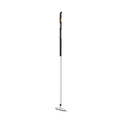 Prix Réduit Rateau à massifs et rosiers Xact - 10 dents manche alu - tête en acier - FISKARS