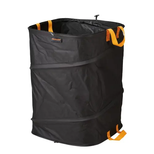 Authentique Sac à végétaux Pop-up Ergo – M – 175 L – résistant aux déchirures et aux moisissures – FISKARS