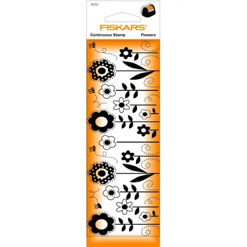 Vente Directe Tampon continu fleurs – FISKARS
