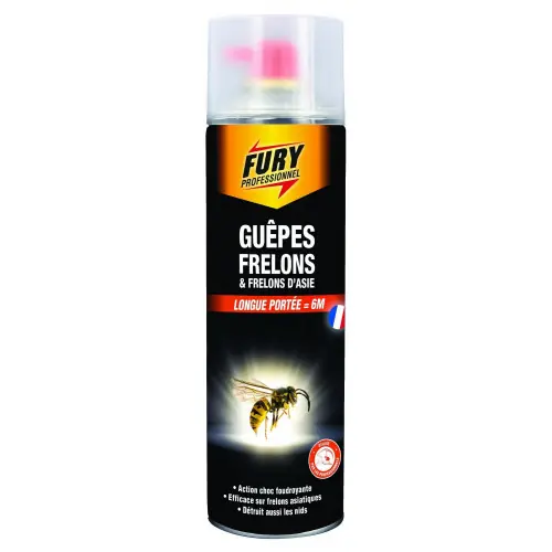 Insecticide pour guêpes et frelons, FURY, 0,5L - FURY Dernière Chance