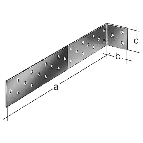 Affaire À Saisir Equerre à béton Galvanisé GAH ALBERTS, 285x40x40 mm - GAH ALBERTS