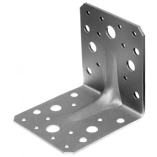 Certifié Lot de 12 equerres acier galvanise, 90x90x65 mm ALBERTS - GAH ALBERTS