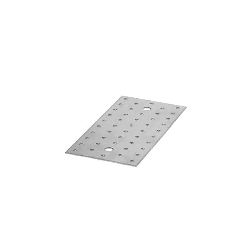 Bon Plan Platine multitrous galvanisé, 160x40 mm - GAH ALBERTS