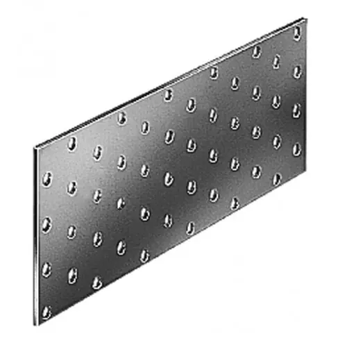 Platine multitrous galvanisé, 200x80x2 mm – GAH ALBERTS Nouveauté