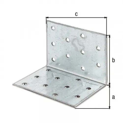 Bon Marché Équerre multi-trous galva zinguée sendzimir 60x60x80 – GAH ALBERTS