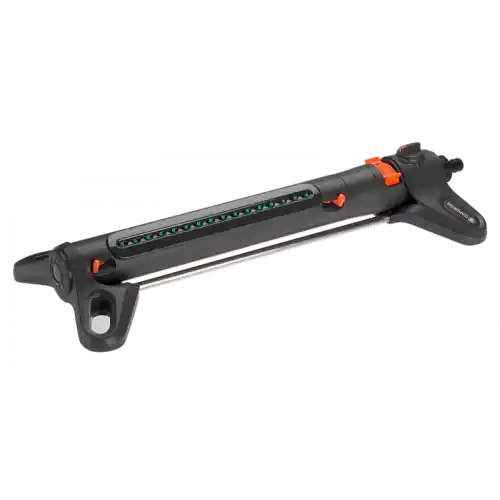 Arroseur oscillant AquaZoom M - arrosage 9 à 250 m² - portée 3 à 18 m - largeur 3 à 14 m - GARDENA Affaire À Saisir