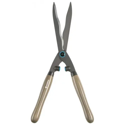 Cisaille à Haies NatureCut - FSC 100% - Lames ondulées anti-adhérentes - coupe 23 cm - GARDENA Meilleur Choix