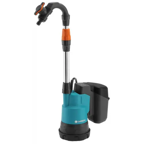 Pompe pour collecteur d‘eau de pluie 2000/2 18V P4A - GARDENA Paiement Sécurisé