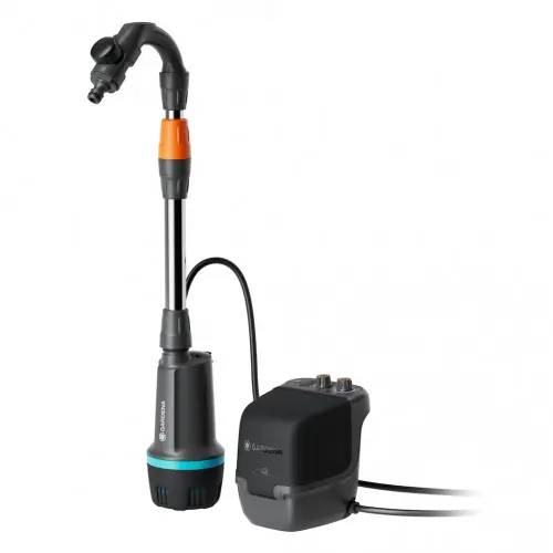 Seulement Aujourd'hui Pompe pour collecteur d’eau de pluie 18 V 2400 l/h - kit prêt à l’emploi avec batterie - GARDENA