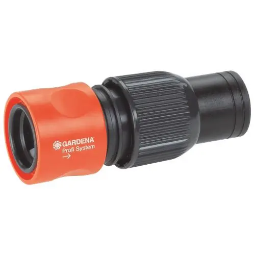 Promotion Saisonnière Raccord de tuyau d‘arrosage grand débit Profi 19 mm - GARDENA