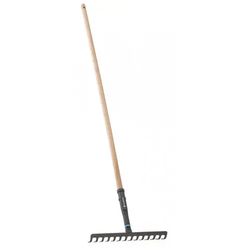 Top Vente Râteau PureLine - 36 cm - 14 dents acier - Manche bois FSC 100 % - GARDENA