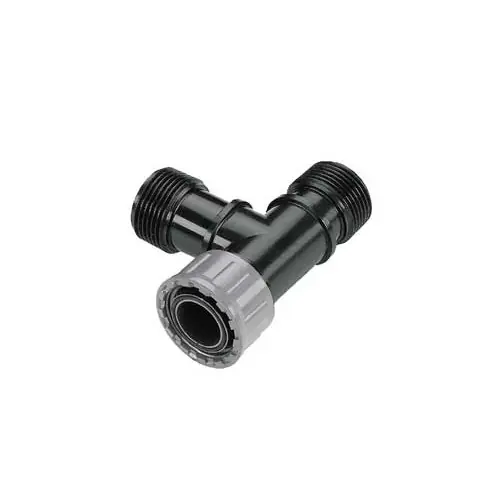 Jusqu&rsquo;à Épuisement Des Stocks Té pour clarinette d‘arrosage enterré 26/34 – 2 mâles et 1 femelle – GARDENA