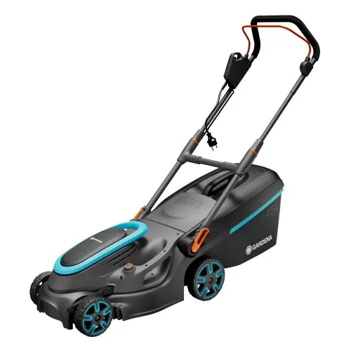 Nouveauté Tondeuse électrique PowerMax 37/1800 G2 - Coupe Ø 37 cm - jusqu‘à 500m² - GARDENA