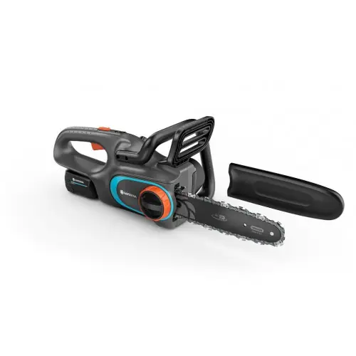 Haute Qualité Tronçonneuse à batterie – PowerSaw 25/18V P4A – Guide 25 cm – Chaîne 3/8” – GARDENA