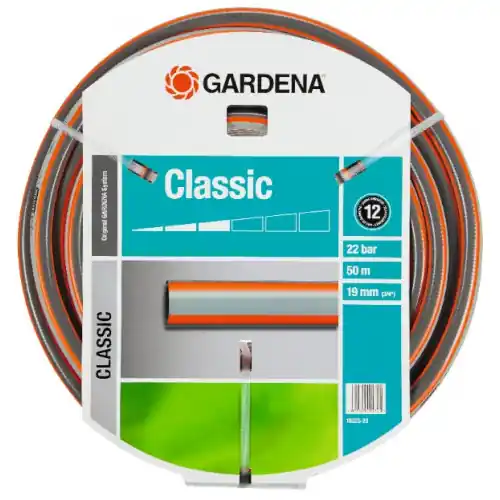 Tuyau d‘arrosage Classic Ø 19 mm - 50 m - GARDENA Certifié