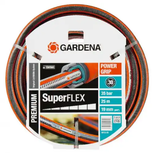Petit Prix Tuyau d‘arrosage SuperFlex Ø 19 mm - 25 m - GARDENA